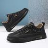2025 spring and summer men's new trend fashion round head versatile daily leisure comfortable new men's board shoes