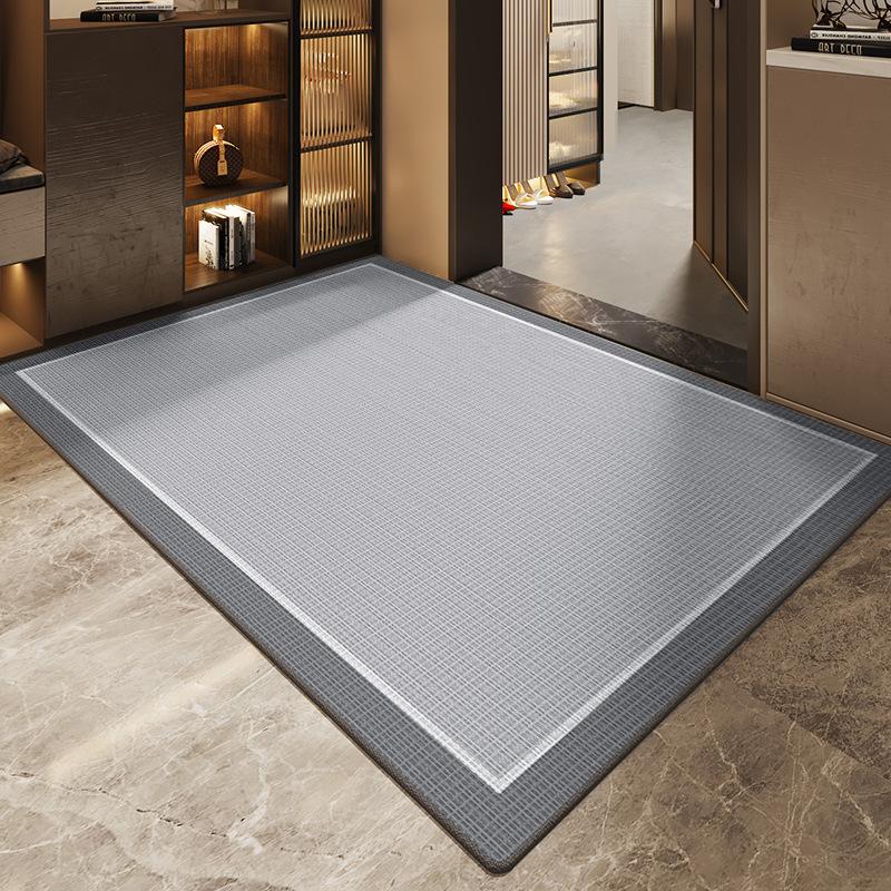 Nordic Retro Ins Entrance Door Wear-resistant Floor Mat Kennel Velvet Home Dust Scraping Entry Door Mat