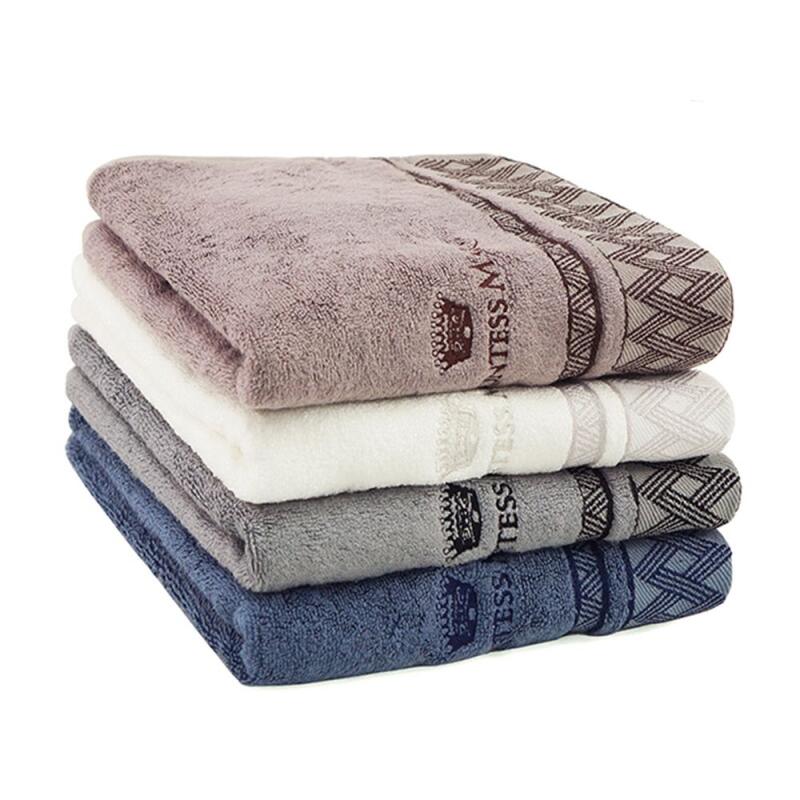 1P 44x88cm Towel Shower Amenities for Shower Room Cleaning [WCAD0C6] brown