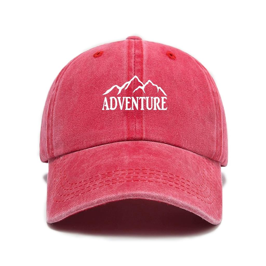 Adjustable Breathable Unisex Baseball Cap Simple Urban Print Hat