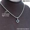 Acier chirurgical Pendentif trèfle cubique Matériaux d'accessoires