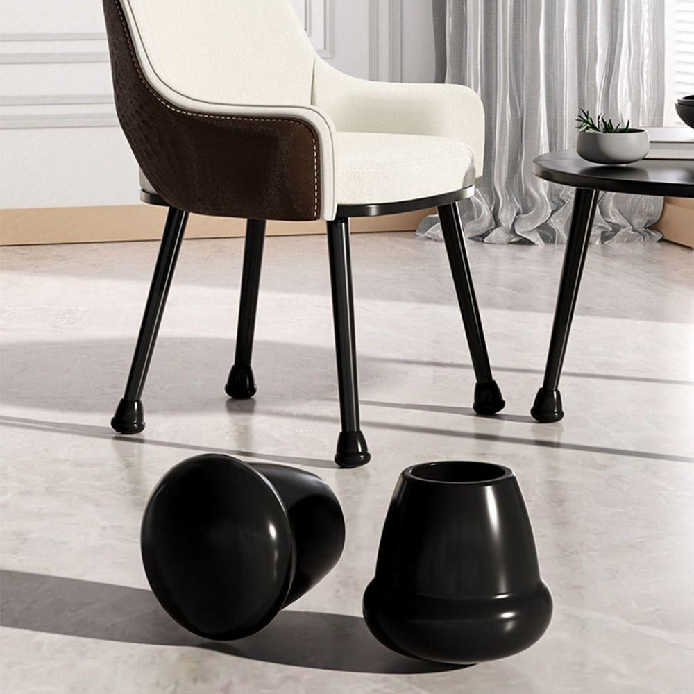 Silikon Stuhlbeinschoner Rutschfest Tischfußmanschetten für Hartholzböden