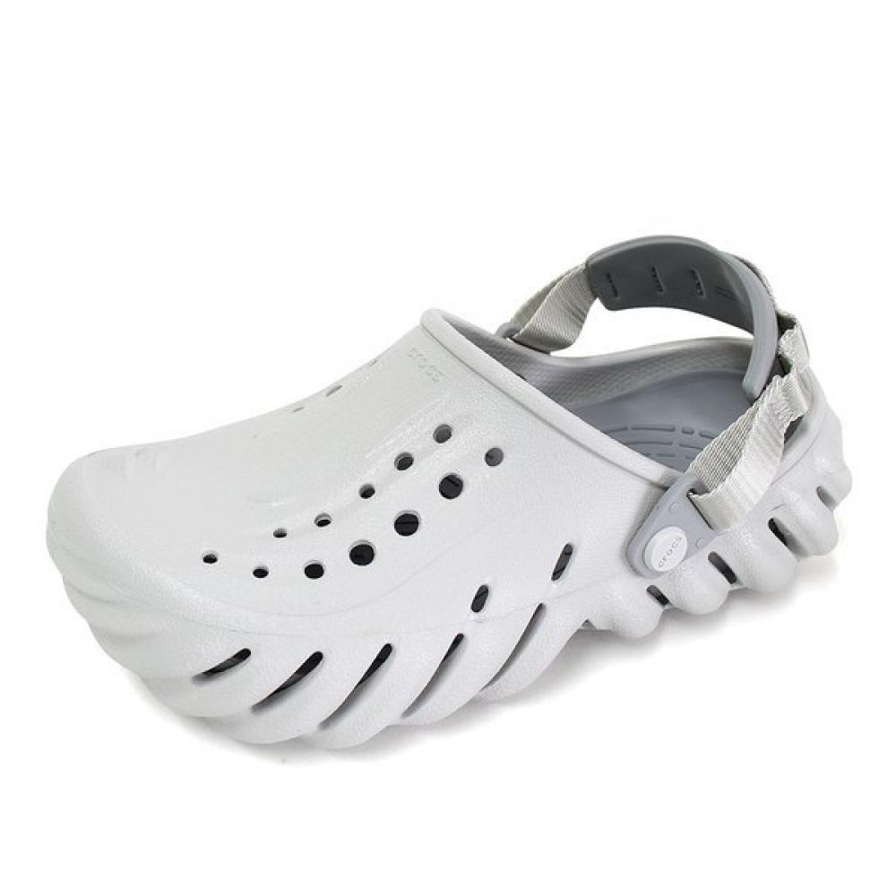 

Crocs Echo Men woMen Clog Sandals Slippers Grey 207937 1ft 2079371FT:300mm(M12)