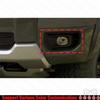 For Ford Ranger -2024 Bright Black Car Front Fog Light Lamp Cover Trim 2*