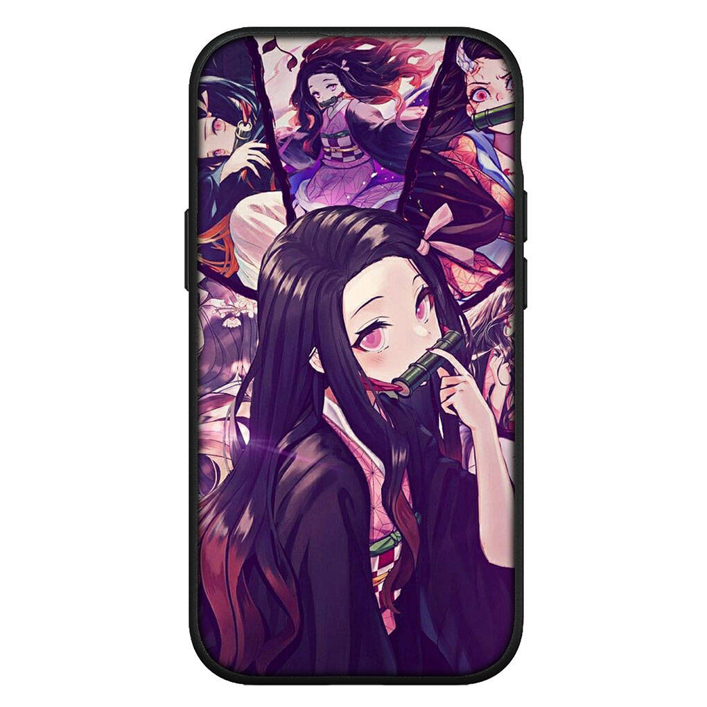 

Чехол для iPhone 17 16 15 Xiaomi Poco Redmi Note 14 13 12 X Pro Max 9 16e Samsung Galaxy S25 S24 S23 OPPO Huawei Demon Slayer Kamado Nezuko Чехол для телефона for Redmi Note 12S аэро