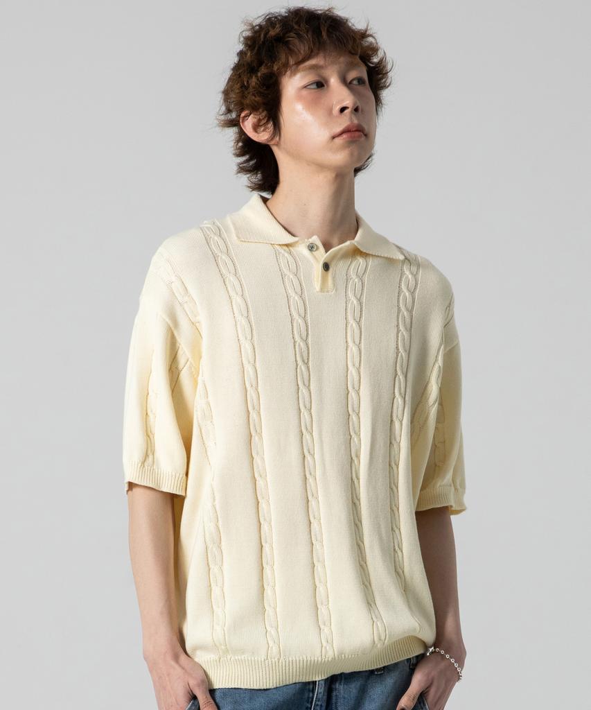 XTONZ Xtk016 Dapper Deal Cable Knit (Cream)