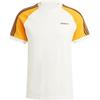 adidas Originals '80s Premium 3-Stripes T-Shirt 'White Yellow' Asia Sizing Men's JC6511