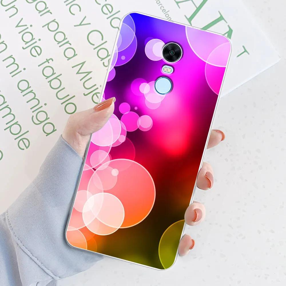 For Xiaomi Redmi 5 Plus Case Redmi 5 Case Marble Transparent Case For Redmi 5 5 Plus Protective Silicone Clear Phone Bumper Bags