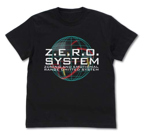 COSPA Mobile Suit Gundam W Zero System T-Shirt Black M Size