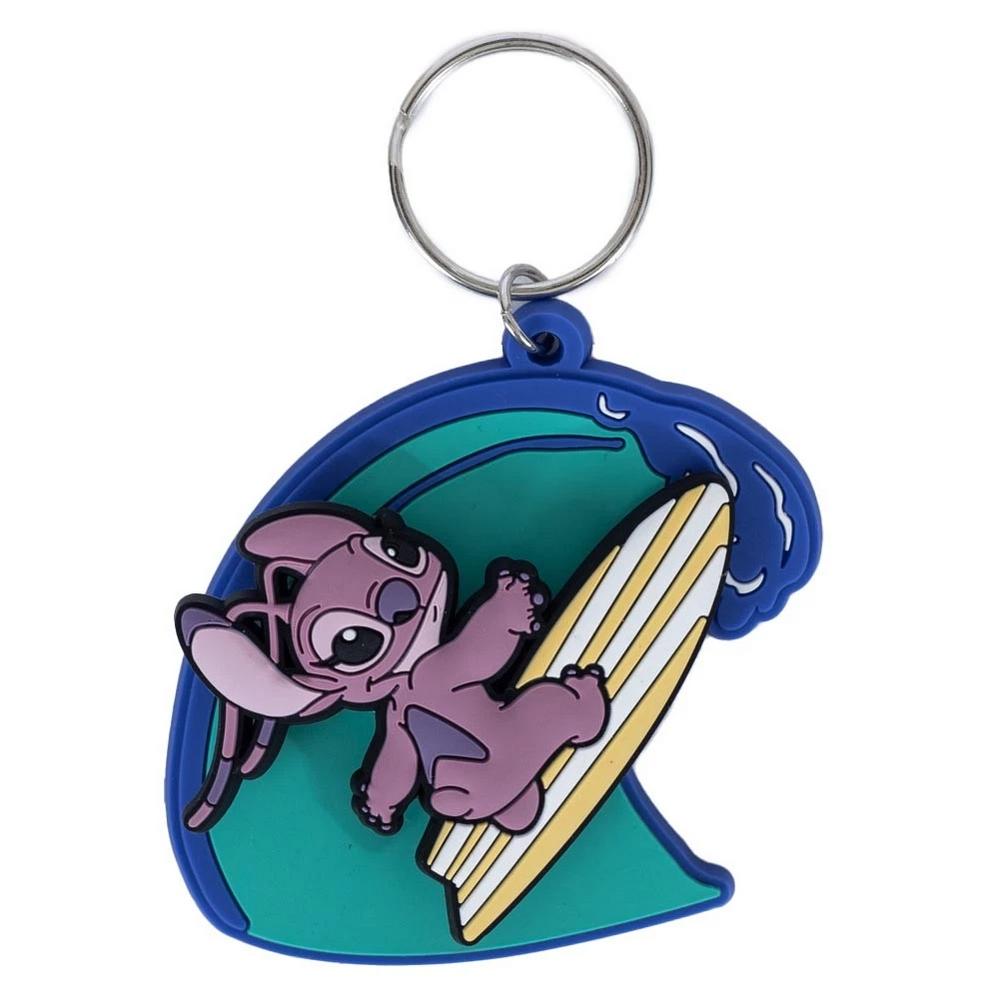 Lilo & Stitch Surf PVC Angel Keyring