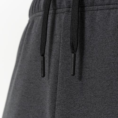 Mizuno Training Wear, Soft Stretch Long Pants, Comfortable and Lightweight, Jersey, Unisex, Charcoal Heather, 32MDB005