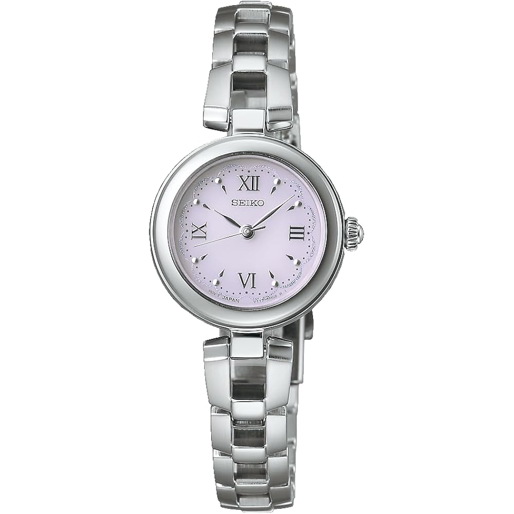 

[SEIKO SELECTION SWFA209 S series ladies watch solar rechargeable 10 ATM waterproof bracelet watc...