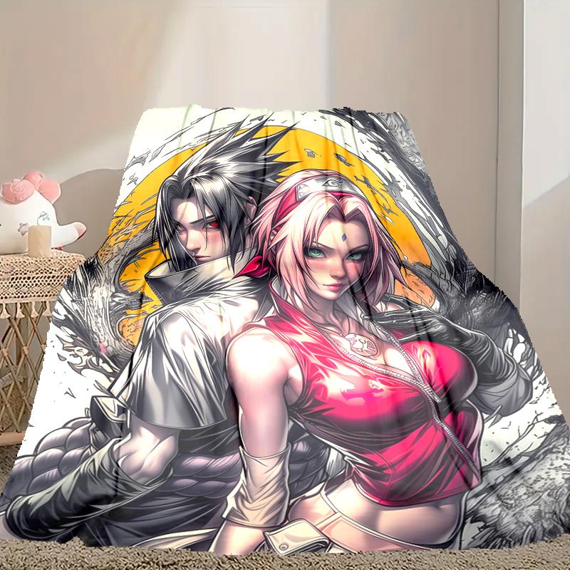 naruto Blanket Lightweight Print Throw Blanket For Couch, Bed, Car, A Heartfelt Gift for Your Family and Friends