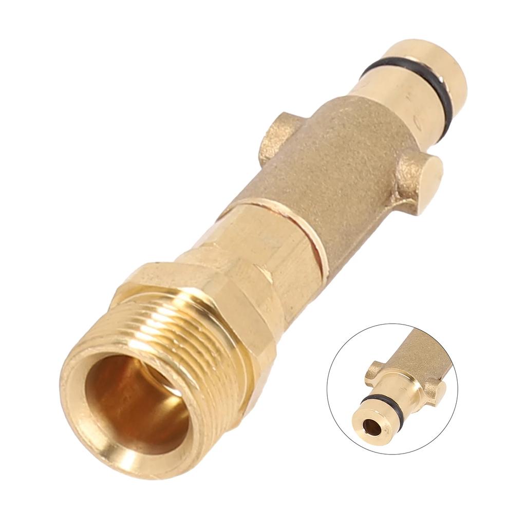 Robust Brass Material M22 Bayonet Adapter Suitable for Connecting To For Nilfisk External Threaded Washing Equipment