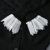 White Black Fake Cuff Detachable Wrist Cuff New Lace Cuff  Nail Tips Display Sleeve