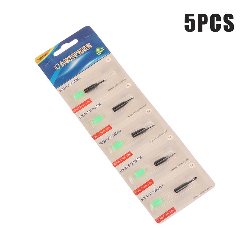 5 Stück Elektrischer Angelposen-Schwanz LED Elektronisches Licht Leuchtendes Treiblicht LED Lampe Licht Angelzubehör Oder 5 Stück 311 Batterie