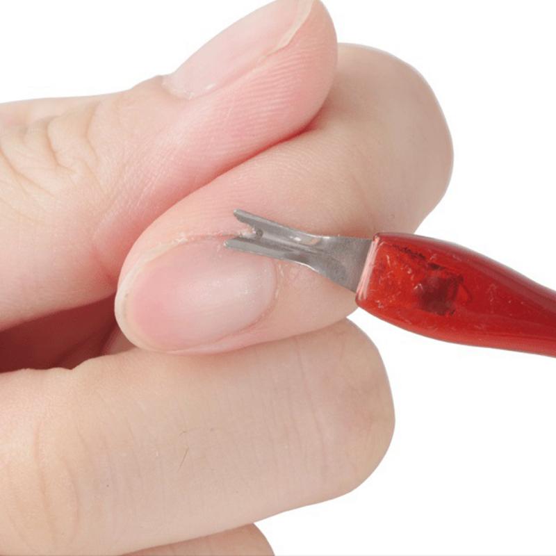 Buy Cuticle Fork Stainless Steel Dead Skin Fork Cuticle Trimmer Pusher Remover Callus Removal