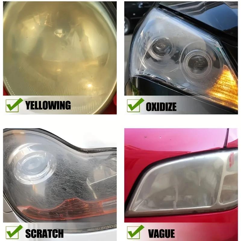 Professional Headlamp Repair Cream - Headlamp Brightness Recovery Gel, Which Can Effectively Improve the Brightness of Headlight