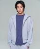 Era Unisex Era Oversized Hooded Zip-Up - Melange Gray