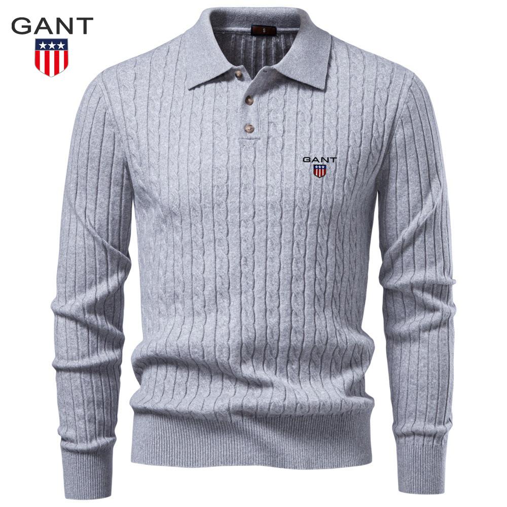 Gant 2026 Autumn/Winter Embroidered Woolen Long