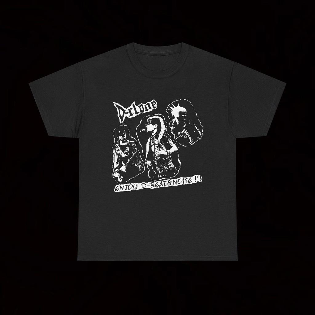 D-Clone Enjoy D-Beat & Noise!!! T-Shirt Crust Punk Hardcore