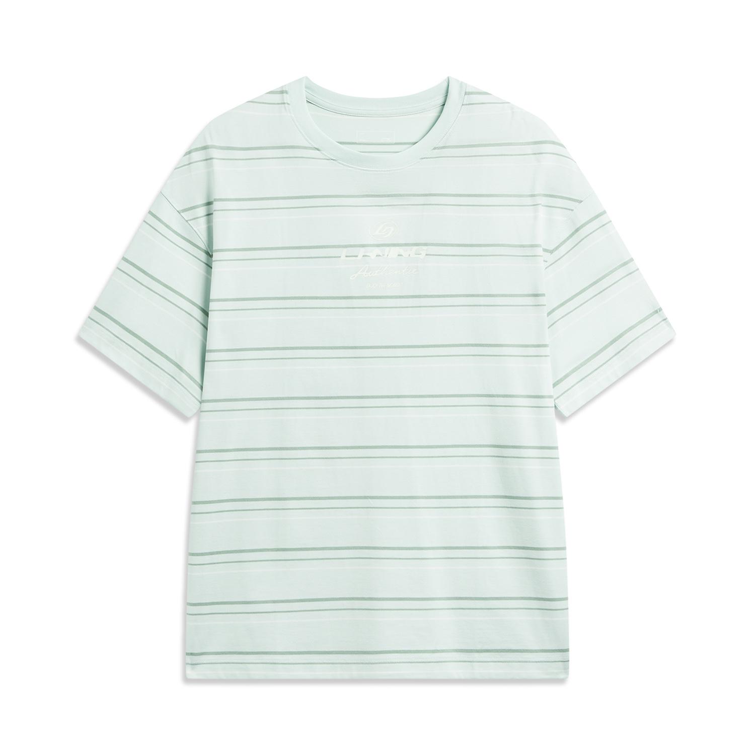 Li-Ning Antibacterial Quick-Dry Cool Round Neck T-Shirt Women tops ATSW278-3 XS