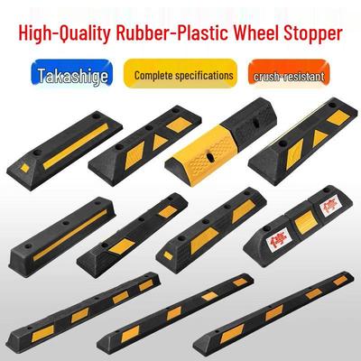 Anti-Collision Rubber Wheel Stopper for Underground Garage