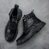 Men's Boots 2024 Autumn/Winter New Korean Edition Work Boots Casual Fashion Thick Bottom High Top Fashion Boots