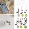 Versatile Use Four Leaf Clovers Phone Chain Multipurpose Phone Lucky Charm Keychain for Keys and Wallets Accessory