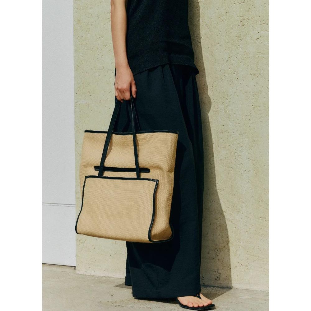 

Высококлассная сумка-слинг Пакет Женский стиль 2025 Новая версия Дышащая Многоцветная Минималистичная Большая вместимость Ручная сумка-слинг 33x12x21CM хаки