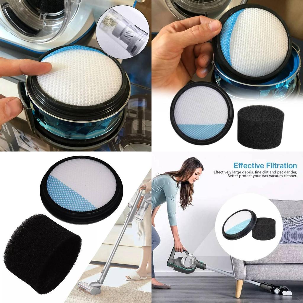 High-quality Black Filter Cotton For Vax Vacuum Cleaners Tbt3v1p1 Tbt3v1b2 Tbt3v1f1