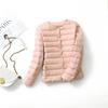 2024 Women's Lightweight Slim Fit Down Jacket: Short Style Autumn/Winter Korean Fashion, Plus Size, Round Neck, Thin Inner Layer