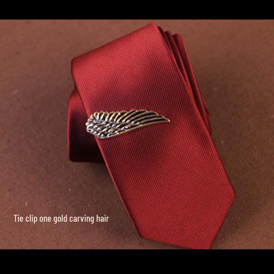 Herren Krawattenklammer - Schnurrbart, Schwarze Feder & Anker Designs verfügbar