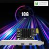 GLOTRENDS U3142CX1 10Gb USB Gen2 naar PCIE X1 Uitbreidingskaart met ASM 3142 Standaard en Low Profile Beugel 2-Poorts 3.1 Type-C Chip,