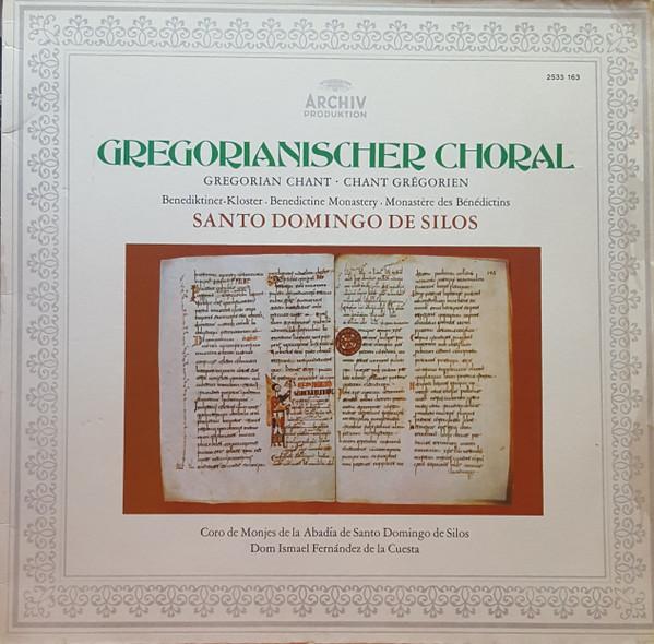 

Виниловая пластинка CORO DE MONJES DEL MONASTERIO DE SA Грегорианский хорал Santo Domi 2533163 Archiv Produkti 1974 Германия CountryFolk Б/у