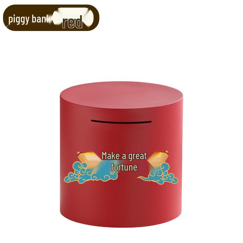 2025 Ulusal Trend Tarzı Kırılmaz Kumbara - Yetişkinler ve Çocuklar İçin - Şanslı Tasarruf, Kalınlaştırılmış Tasarım