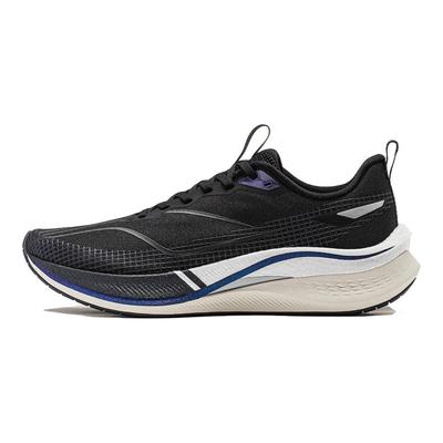 Li Ning Red Rabbit 7 Pro Vysoce pružné tlumení nárazů Protiskluzové Lehké Nízké Běžecké boty Pánské Běžecké boty Černé ARPU001-3