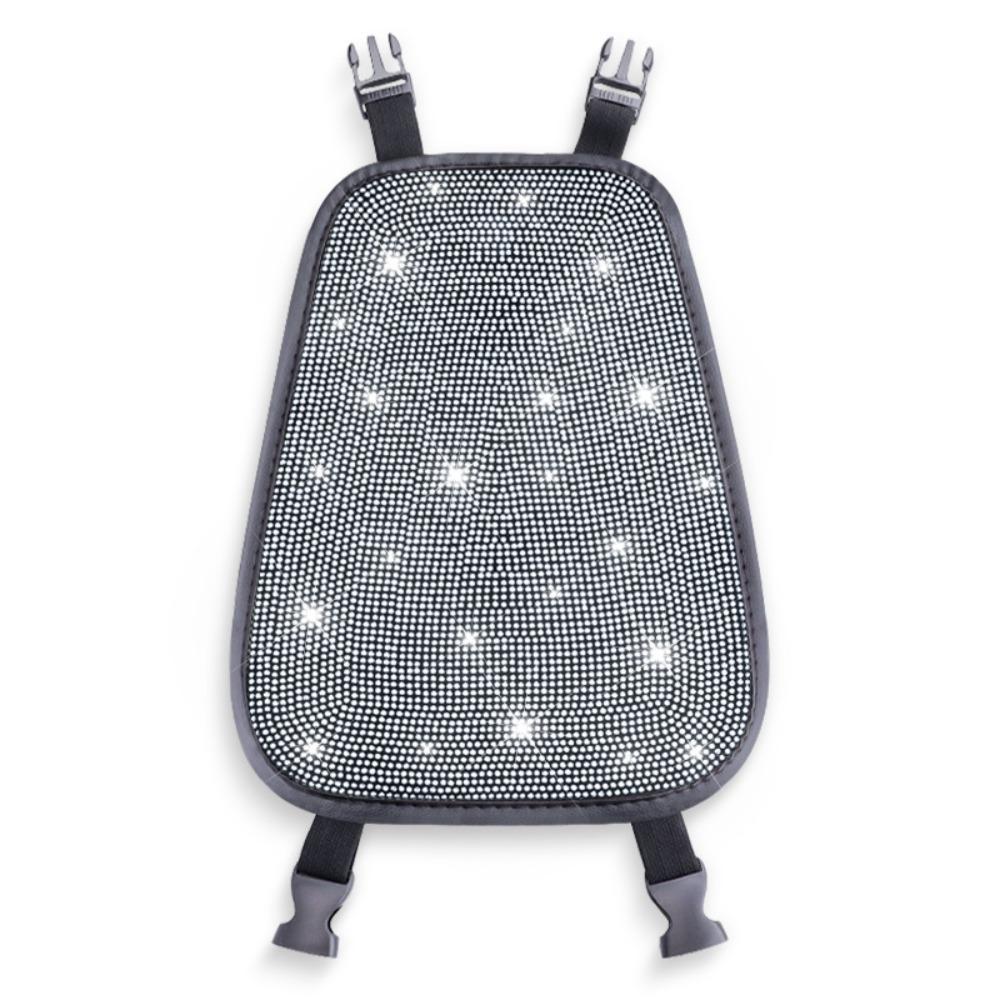 Easy Installation Rhinestone Car Headrest Pad Car Seat Headrest Cushion Car Interior Seats белый