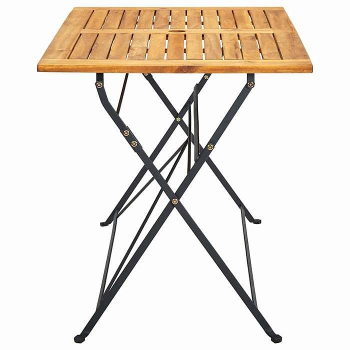 Maison Exclusive - Table pliable de jardin 120x70x74 cm Bois d'acacia massif