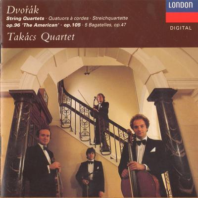 CD ANTON?N DVO??K / TAK?CS QUARTET - String Quartets Op.96 'The American 4300772 London 1991 US Classical Used