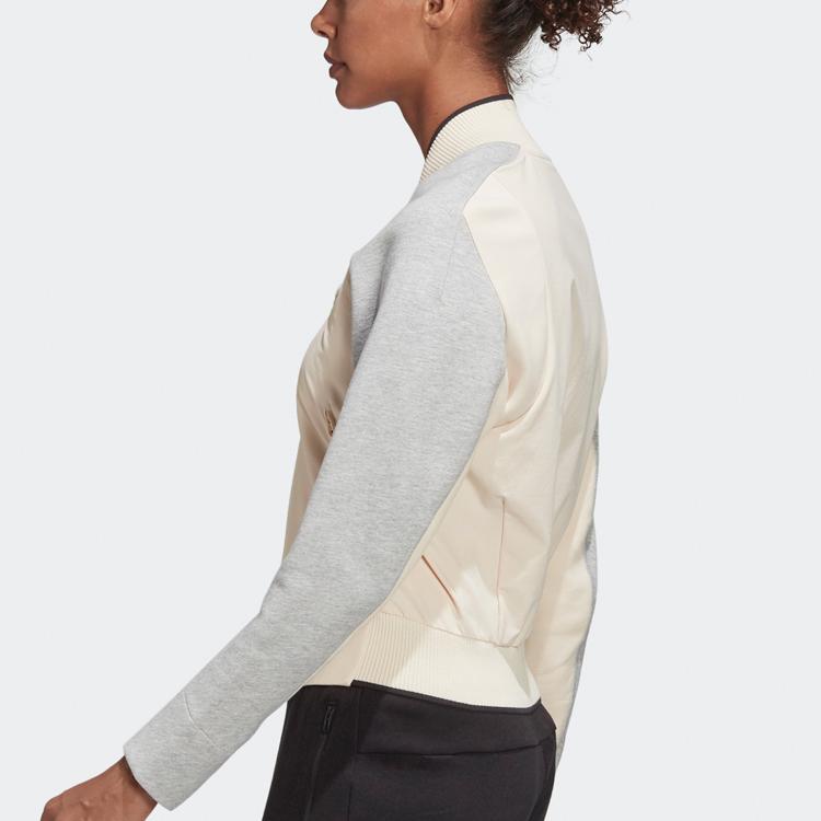 Adidas Sporty Long Sleeve Jacket Women Jackets Linen EA0424