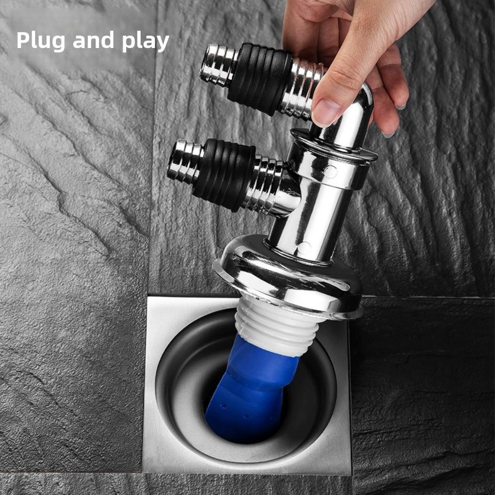 Anti-overflow Washing Machine Floor Drain Drainage Pipe Joint Bathroom Sink Washing Machine