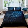 3D Basketball Duvet Cover King For Teen Boys Kids Fire Water Sports Bedding Set Ball Game Quilt Cover With Pillowcase