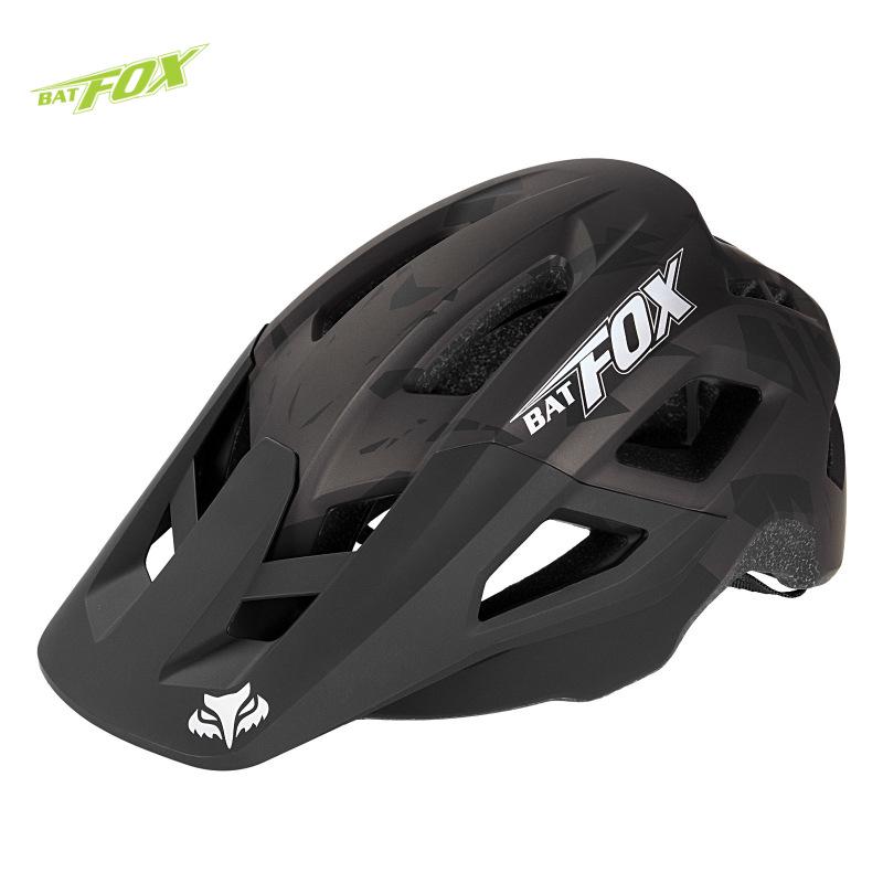 BAT FOX Unisex Adult Youth Mountain Bike Half Helmet for