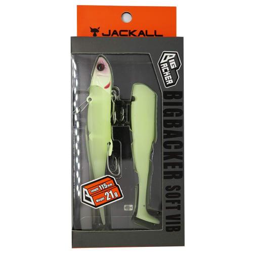 

JACKALL Vibration Big Backer Soft Vibe 115mm 21g Super Glow