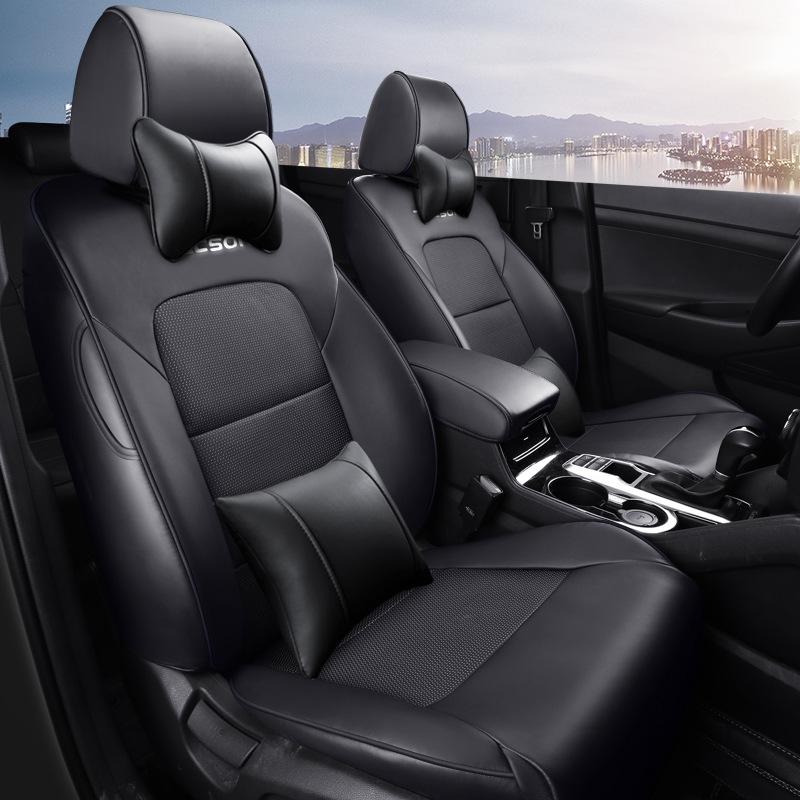 

YN Современный Тусон Индивидуальная Полная Посадка Спортивная Кожа Подушка на Автосиденье, Подушка на Четыре Сезона 111