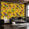 Super Mario Poster Wall Tapestry Aesthetic Wall Hanging Printed Fabric Blanket Decorative Tapestries For Bedroom Living Room Home Decor