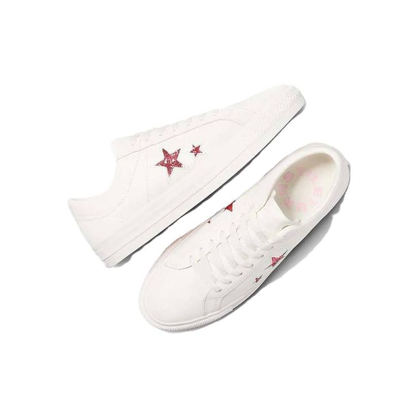 Turnstile X Converse One Star Pro Low Only One Star Men Sneakers White Pink A08655C