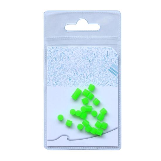 20/25Pcs Outdoor Fishing Fake Bait Easy Installation Luminous Beans Silicone Beads Fishing Lure Easy-to-Carry Fishing Gear