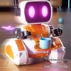 2.4G Infrared Smart Following Robot Toy: Light-Chasing Remote Control Electronic Pet for Kids